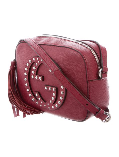 gucci studded soho disco|Gucci disco bag price euro.